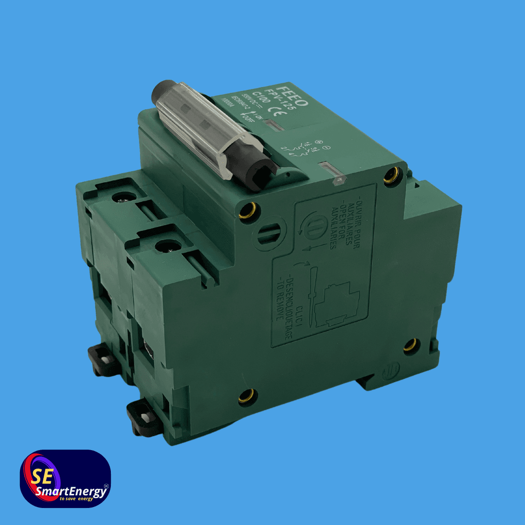 Автомат защиты постоянного тока двухполюсной (FPV-125) 2P 100A 550V DC