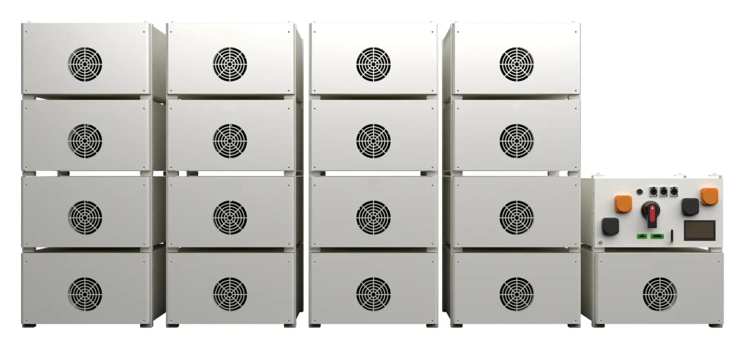 Высоковольтная стойка SunKet LFP 273 кВт·ч (ВВ)