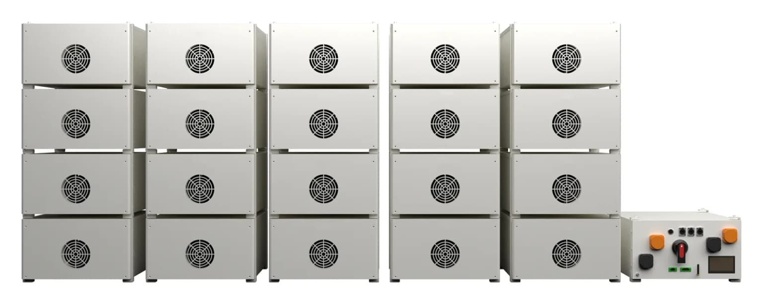 Высоковольтная стойка SunKet LFP 321 кВт·ч (ВВ)