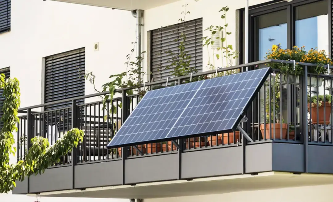 balcony solar panels