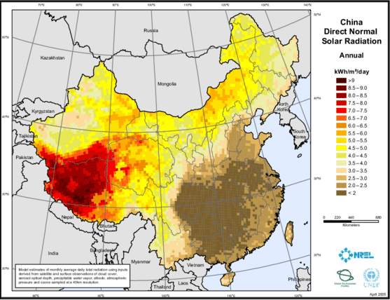Direct-normal-solar-radiation-in-China-Note-This-map-was-created-by-the-National