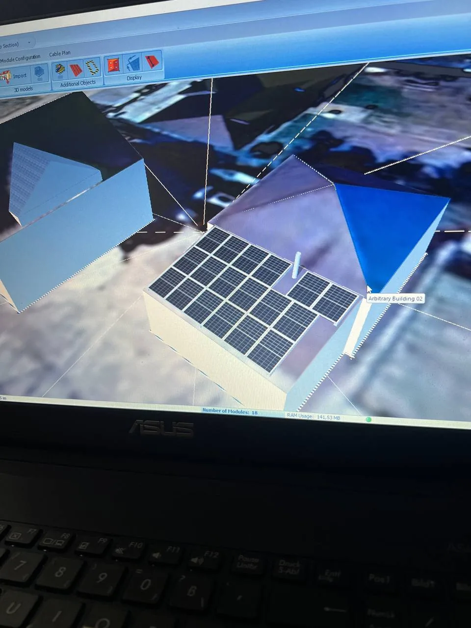 3D-модель кровли с анализом затенения на этапе проектирования