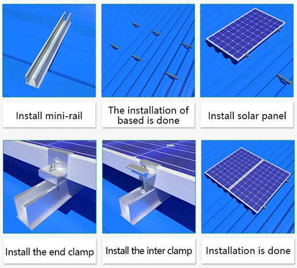 Мини-рельсовая система Mibet для профлиста (MRac Mini-Rail Kit)