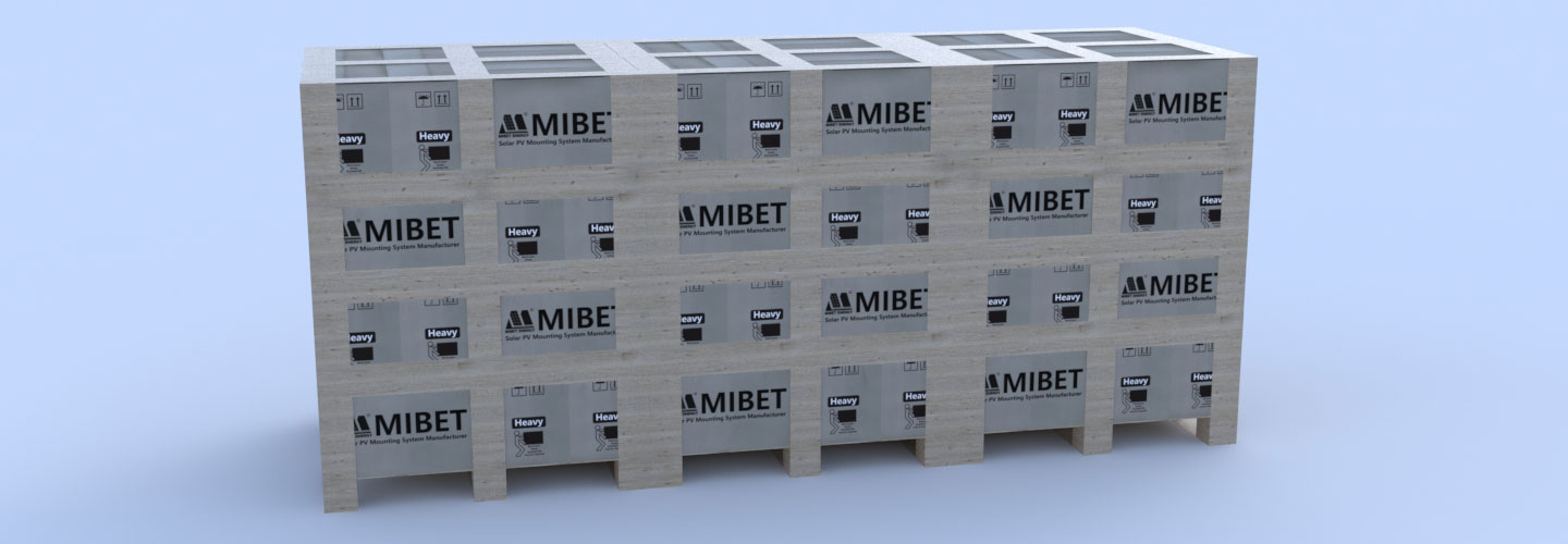 Монтажная схема системы крепления Mibet