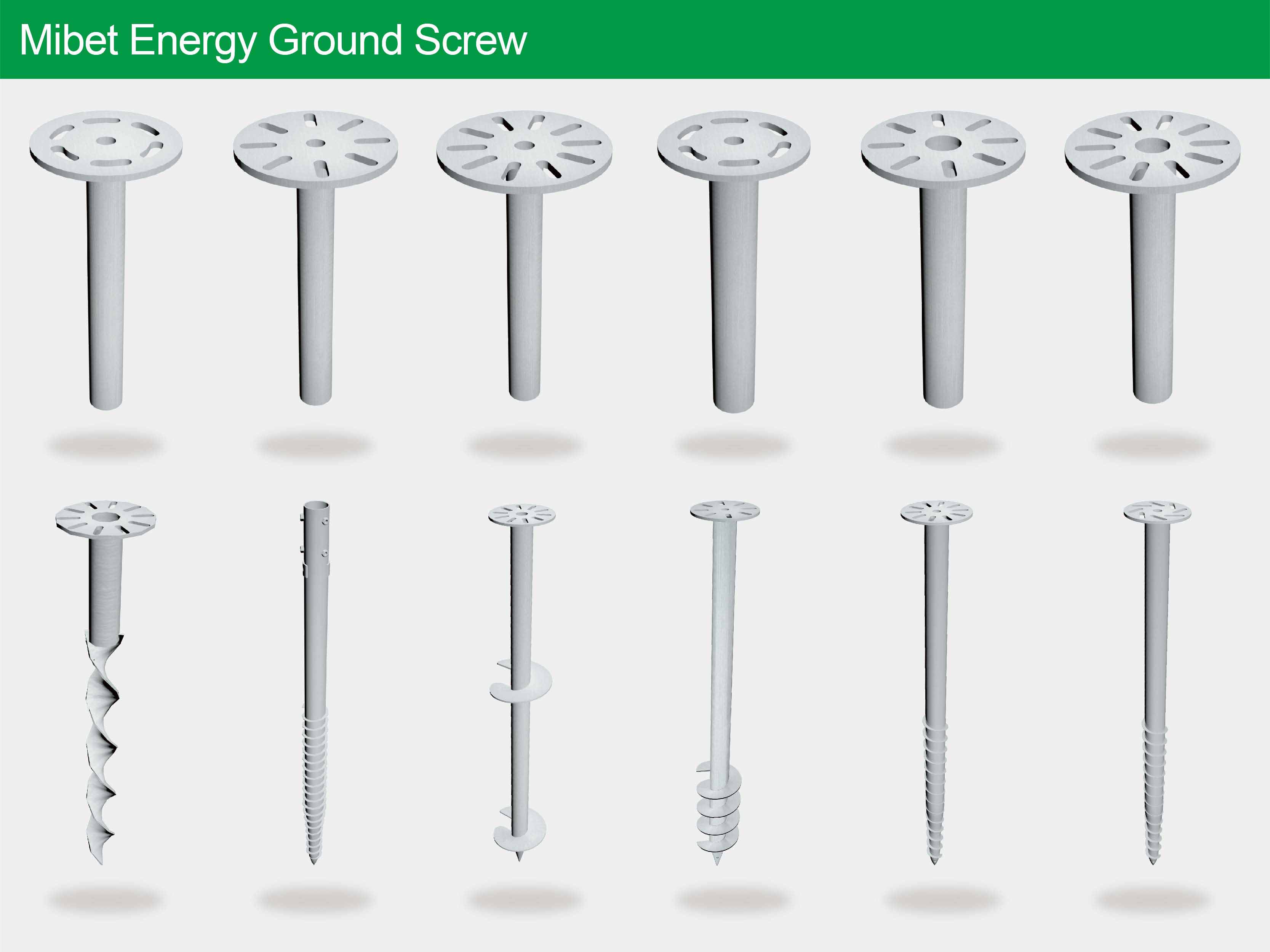 Винтовые сваи Mibet (MRac Ground Screw)