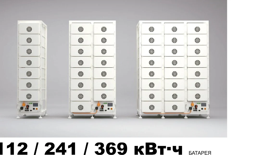 Стоечная батарея SunKet SKTESS241 (241 кВт·ч)